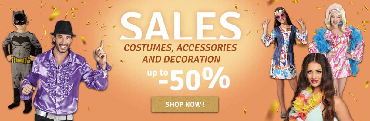 Discounts on costumes and decorations