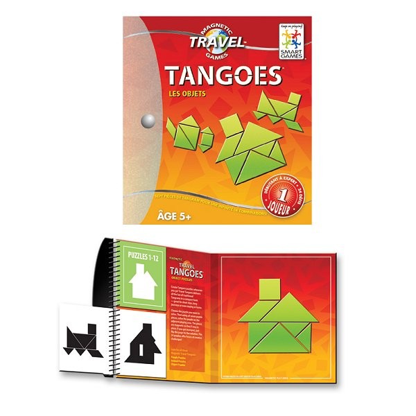Tangram magnétique SmartGames Voyage : Tangoes objets - Smart-SGT130