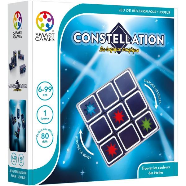 Jeu de réflexion solo : Constellation (80 défis) - Smart-SG 092 FR