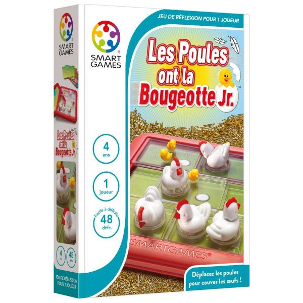 Jeu de réflexion solo : Les Poules ont la Bougeotte - Smart-SG 441 FR