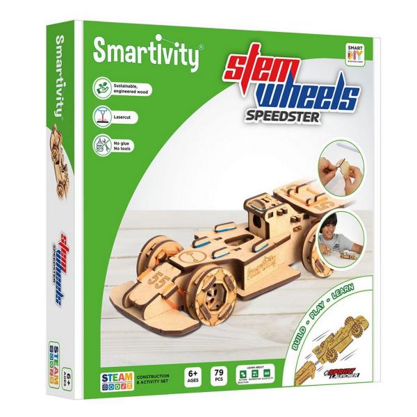 Caja de construcción: Smartivity: Ruedas motrices: Speedster - Smart-STY 001