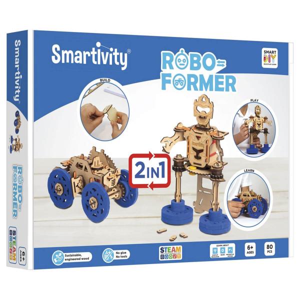 Construction box: Smartivity: Roboformer 2 in 1 - Smart-STY101