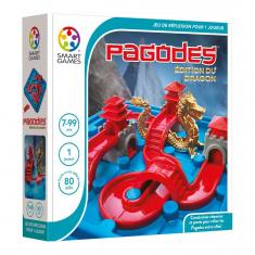 Einzelspieler-Puzzlespiel: Pagodas – Dragon Edition (80 Herausforderungen)