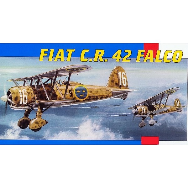 Maquette avion : Fiat C.R. 42 Falco - Smer-823