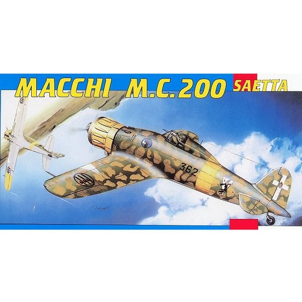 Maquette avion : Macchi MC200 Saetta - Smer-820