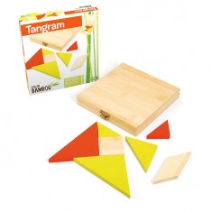 Tangram : Coffret en bambou