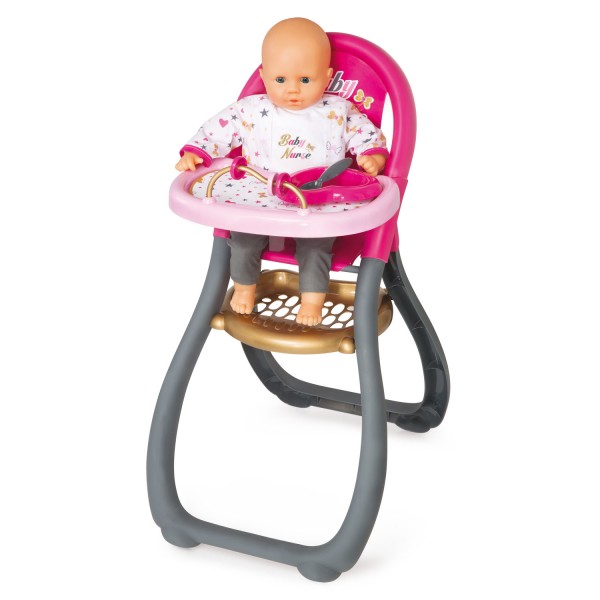 Chaise haute pour poupée Baby Nurse - Smoby-220310