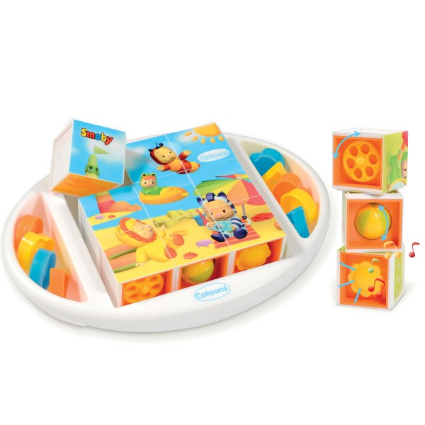 Cubes puzzle Cotoons - Smoby-211385