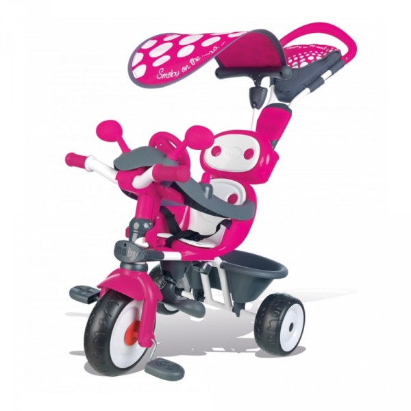Tricycle Baby Driver Confort rose - Smoby-740600