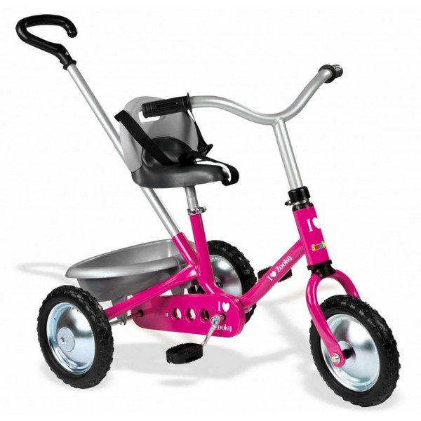 Tricycle Zooky Classique rose - Smoby-7/454016
