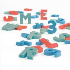 72 Magnetic Letters & Numbers