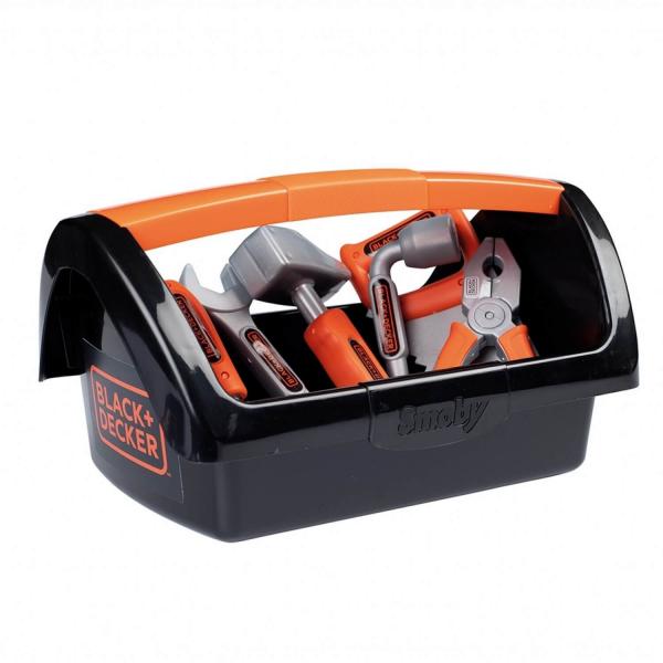 Caja de herramientas: Black & Decker con 6 herramientas - Smoby-360913
