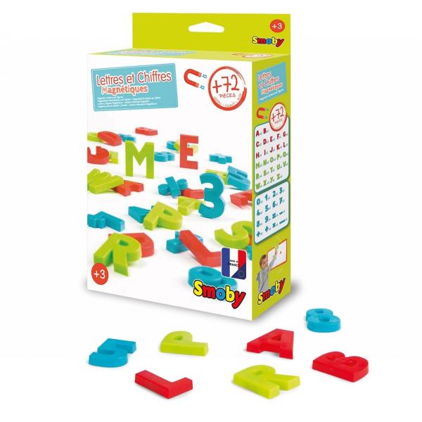 72 Lettres & Chiffres Magnetiques - Smoby-7/430106