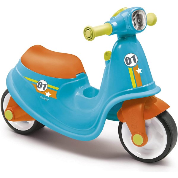 Porteur scooter bleu - Smoby-721001