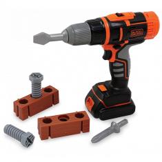 Black+Decker power drill and accessories