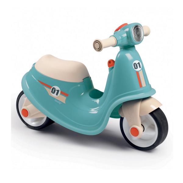 Porteur scooter bleu - Smoby-721006