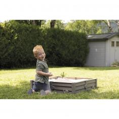  Square Garden 2-in-1 sandbox