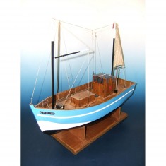 Maquette en bois - Sardinier du Guilvinec