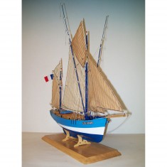 Maquette en bois - Thonier de Groix Saint Gildas