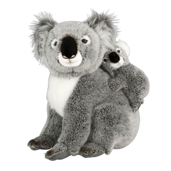 Peluche Koala 35 cm et son bébé - SoftFriends-SFT92826