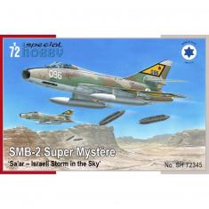 Maqueta de avión: SMB-2 Super Mystere Sa'ar tormenta israelí en el cielo