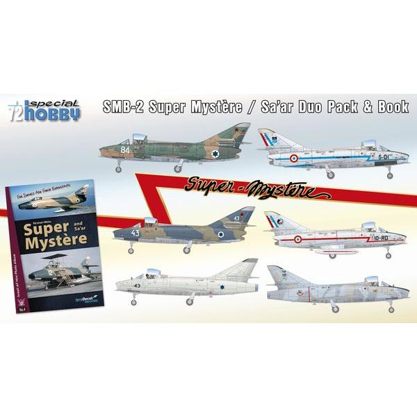 SMB-2 Super Mystere Duo Pack & Book - 1:72e - Special Hobby - 100-SH72417