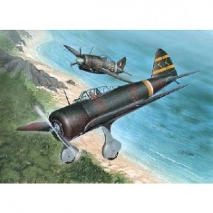 Flugzeugmodell: Ki-27 OTSU Nate Campaign of Malaysia and the Philippines