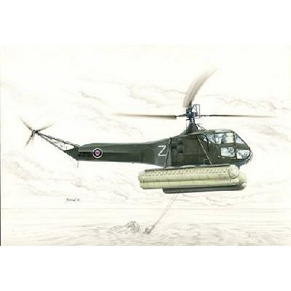 Maquette hélicoptère : Sikorsky R-4 Hoverfly Royal Air Force Service - SpecialHobby-SH48030