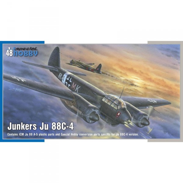 Maquette avion : Junkers Ju 88C-4 - Specialhobby-SPE48177