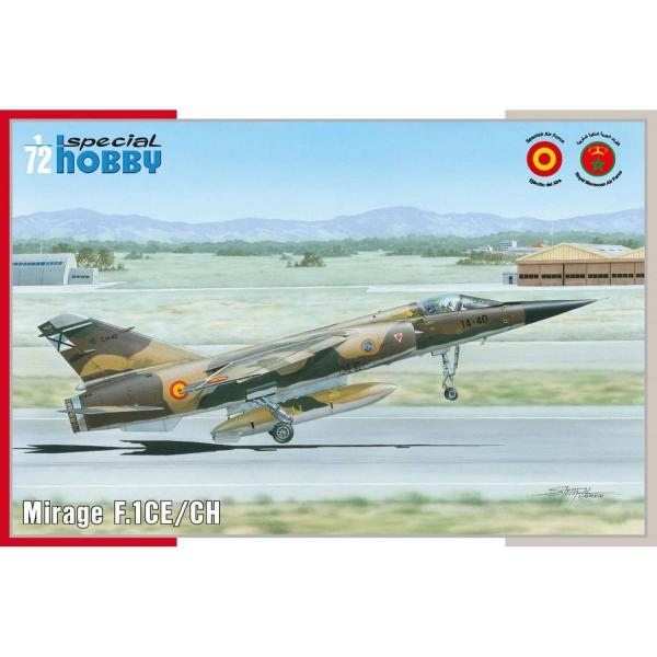 Maquette avion : Mirage F.1 CE/CH - SpecialHobby-100-SH72289