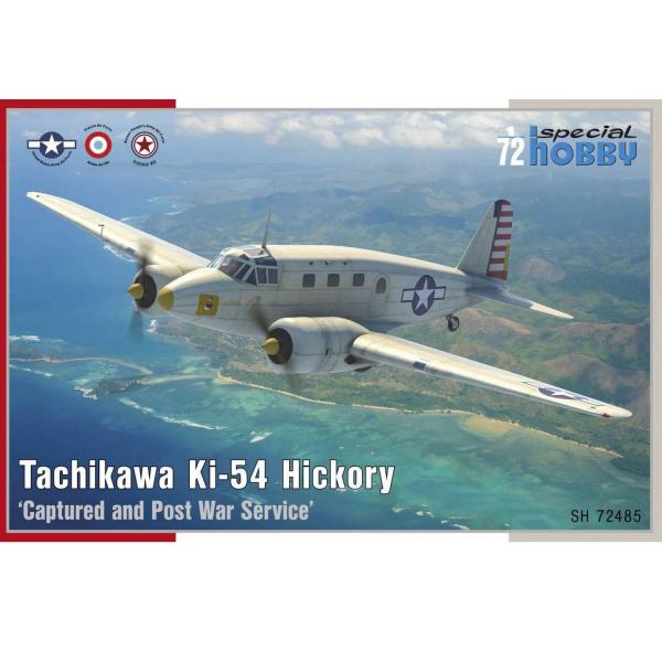 Maquette avion militaire : Tachikawa Ki-54 Hickory - SpecialHobby-100-SH72485