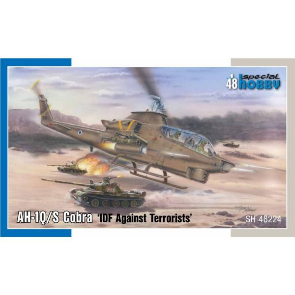 Maquette hélicoptère : AH-1Q/S Cobra ‘IDF Against Terrorists’ - Glow2B-SH48224
