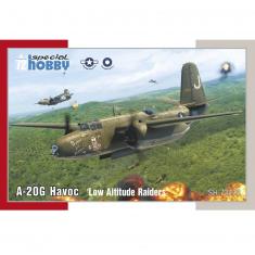 Militärflugzeugmodell : A-20G Havoc "Low Altitude Raiders"