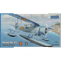 Maquette avion : Romeo Ro 43 Spanish Service