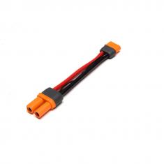 Adaptateur IC5 (F) vers IC3 (M) 4"-100mm 10AWG (2.58mm diam - 5.26mm2 sect)