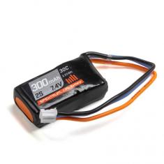 300mAh 2S 7.4V 30C LiPo Battery; PH Connector - Spektrum