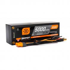 Spektrum 5000mAh 4S 14.8V 100C Smart LiPo Short