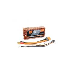 Accu Lipo SMART 3700mAh 2S 7.4V 100C Short HC 5mm Spektrum