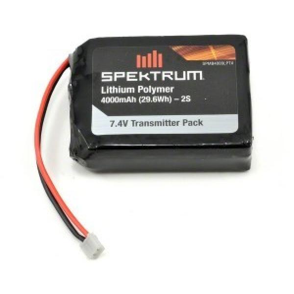 Batterie émetteur Lipo 7.4v 4000 mah DX8 - DX9 Spektrum - SPMB4000LPTX