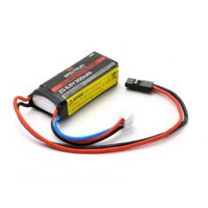 Batterie de réception Li-Fe 2S 6.6V 300mAh Spektrum - SPMB300LFRX