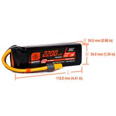 Smart Lipo 3S 11.1V 2200mAh 30C G2 IC3