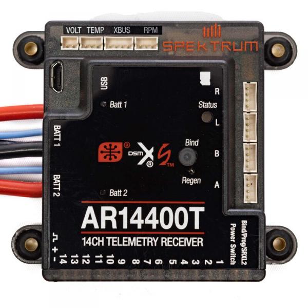 Spektrum AR14400T 14 voies PowerSafe Telemetry Receiver - SPMAR14400T