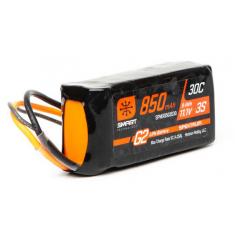 Accu Lipo Spektrum 850mAh 3S Smart G2 30C Prise IC2