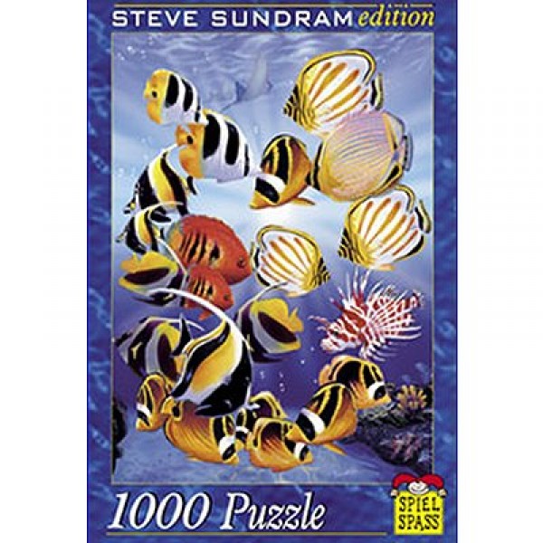 Puzzle 1000 pièces - Poissons tropicaux - Spielspass-77150-16