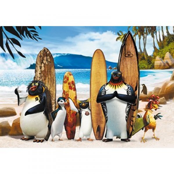 Puzzle 280 pièces - Les Surfeurs - Spielspass-77986-7