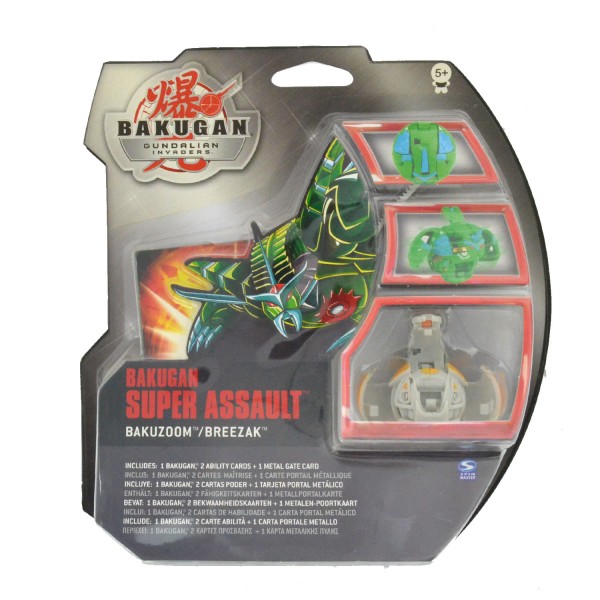 Figurine Bakugan : Super Assault : Bakuzoom Breezak - SpinM-6017184-20044907