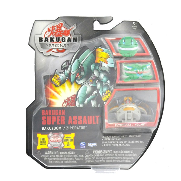 Figurine Bakugan : Super Assault : Bakuzoom Ziperator - SpinM-6017184-20033376