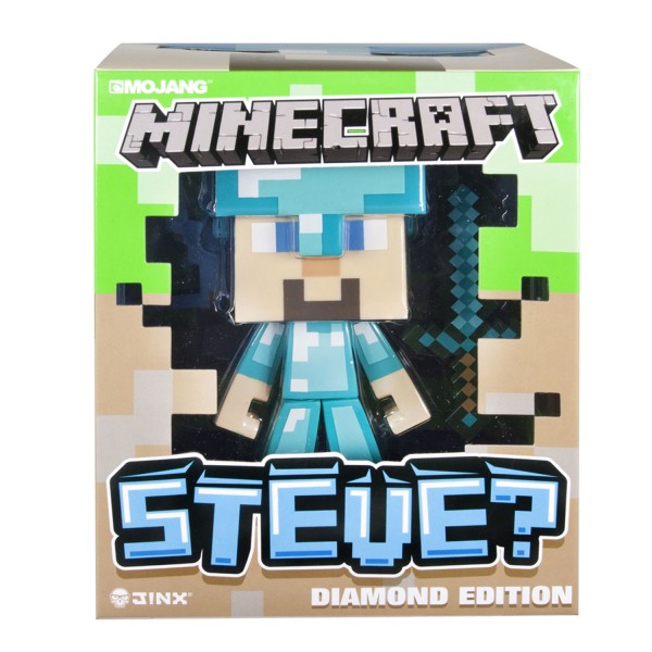 Figurine Minecraft Edition Diamant : Steve 15 cm - SpinM-6022577-20064221