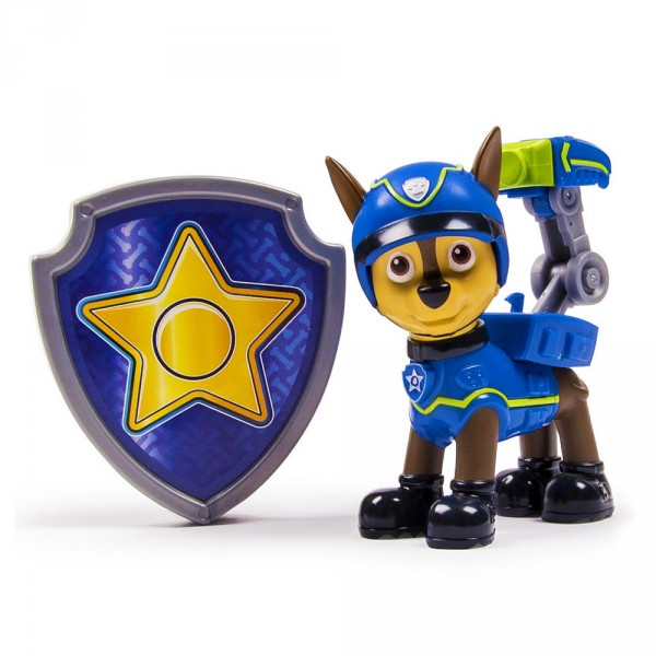 Figurine Pat'Patrouille (Paw Patrol) : Sac à dos : Chase espion - SpinM-6022626-20068609