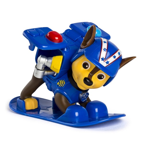 Figurine Pat'Patrouille (PAW Patrol) : Winter Rescues : Snowboard Chase - SpinM-6026592-20072764